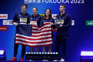 Claire Weinstein Shocks Katie Ledecky to Capture 200m Free Title at 2025 USA Swimming Championships