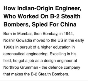 India-Born B-2 Engineer Caught in Espionage as US Deploys Stealth Bomber Against Iran