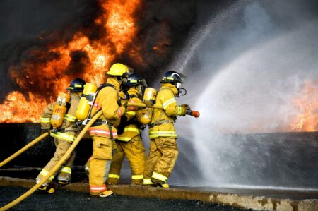 Vermont, New Hampshire, and Canadian Firefighters Join Forces to Combat Ethan Allen Factory Blaze