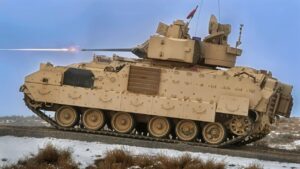 Captured M2 Bradley Fighting Vehicle in Russia Outfitted with Homemade 30mm Cannon