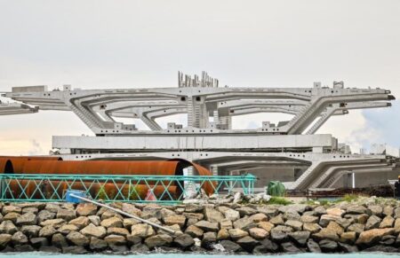 India-Funded Thilamale Bridge Project Hits 60% Completion Milestone