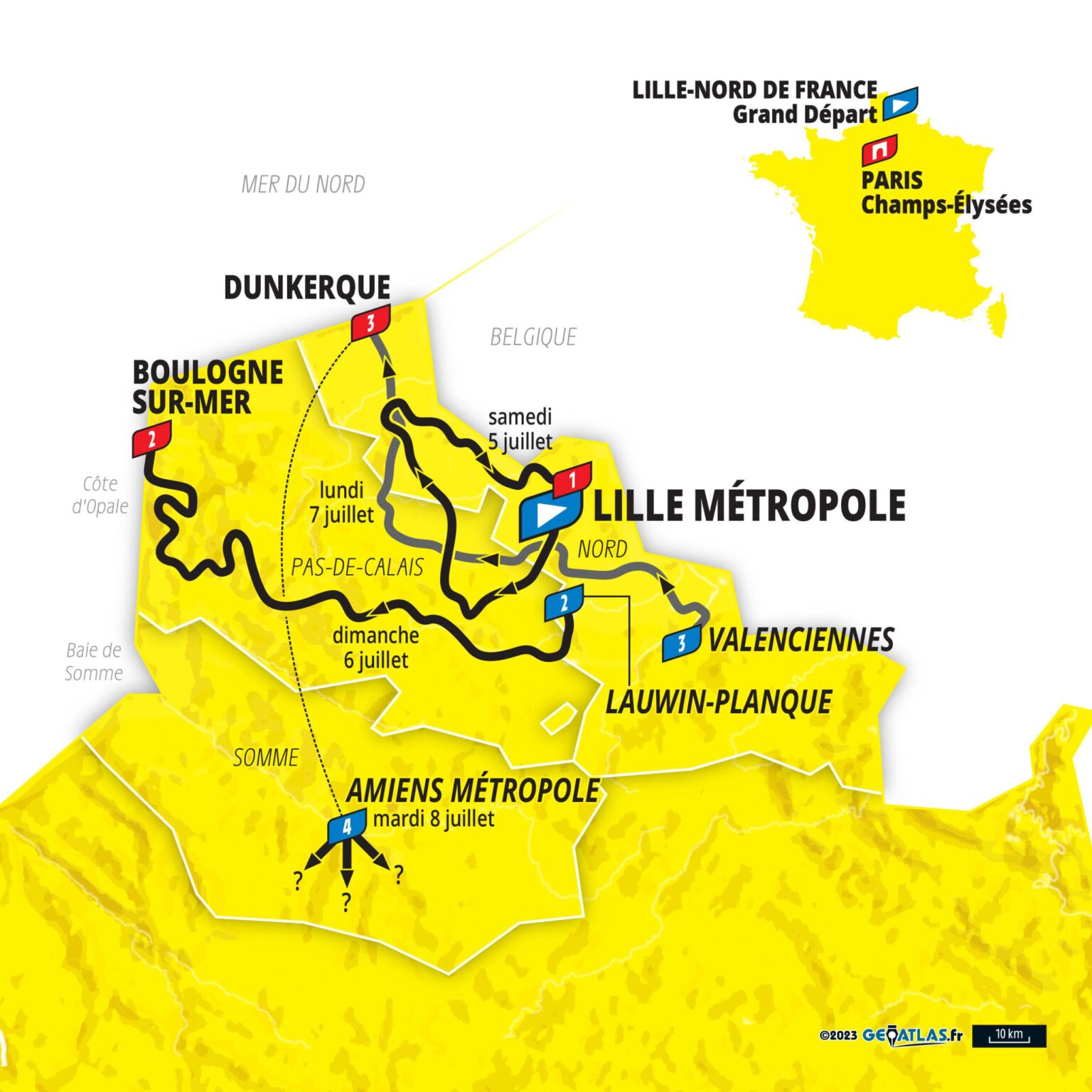 Merlier Shines in Chaotic Stage Three of Tour de France 2025 as Philipsen Faces Devastating Crash