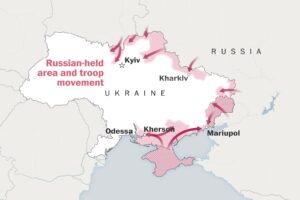 A Haunting Landscape: The Devastating Aftermath of Ukraine’s Invasion of Russia