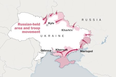 A Haunting Landscape: The Devastating Aftermath of Ukraine’s Invasion of Russia
