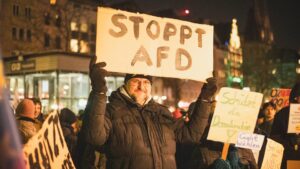 Protesters Interrupt Live Interview with Alice Weidel on German TV