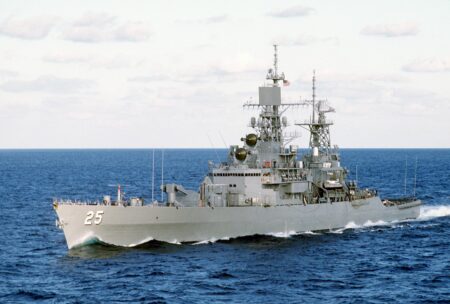 USS Bainbridge Makes a Strategic Stop in Italy During Scheduled Port Visit
