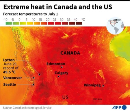 Canada Faces Scorching Heatwave and Blinding Wildfire Smoke, Sparking Nationwide Health Emergency