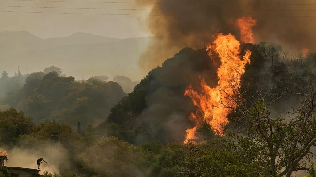 Raging Wildfires Engulf Spain and Portugal as Scorching Heatwave Intensifies