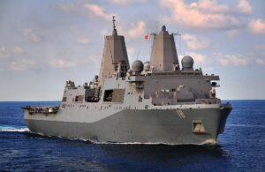 Brave Sailors Battle Fierce Fire Aboard USS New Orleans Near Japan’s Coast