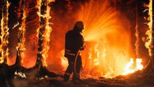 Fierce Winds Ignite Wildfire Battles in Spain While Portugal Mourns Third Fatality
