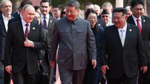 Xi, Putin, and Kim Join Forces in Unprecedented Beijing Military Parade Displaying Authoritarian Strength