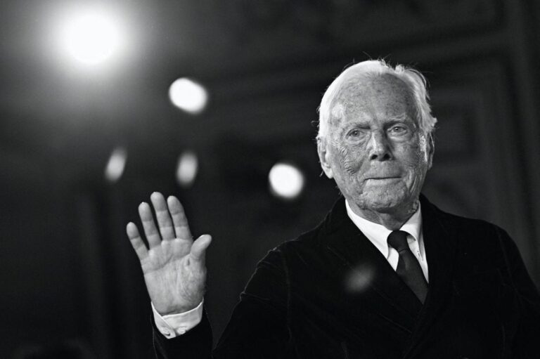 Legendary Italian Fashion Icon Giorgio Armani Dies at 91