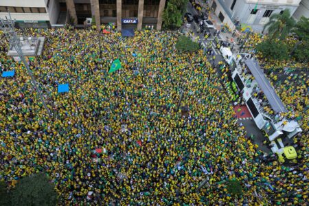 Massive Protests Erupt in Brazil Calling for “Israel Out of Palestinian Lands” and “Trump Out of Latin America