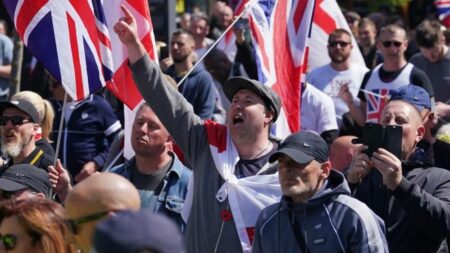 Fiery Clashes Erupt as U.K. Migrant Protests Spark Urgent Government Action
