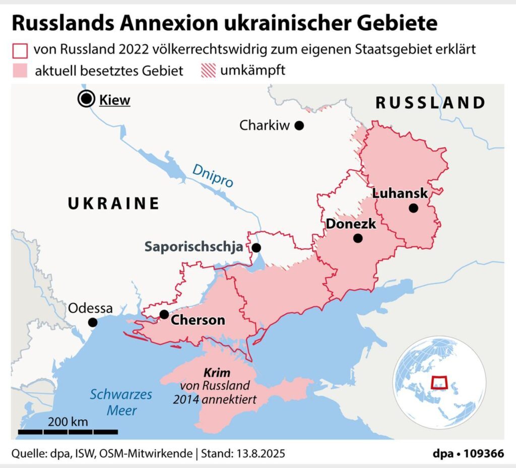 Trump Confident Ukraine Will Regain All Territory Lost Since 2022 Russian Invasion
