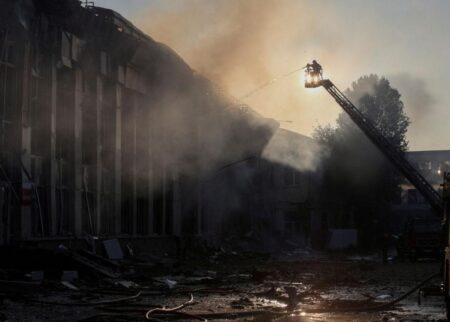 Deadly Russian Drone and Missile Attacks on Ukraine Leave Over 70 Injured and 4 Dead