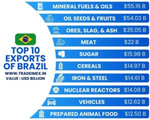 Discover Brazil’s Leading Exports, Imports, and Major Trade Partners