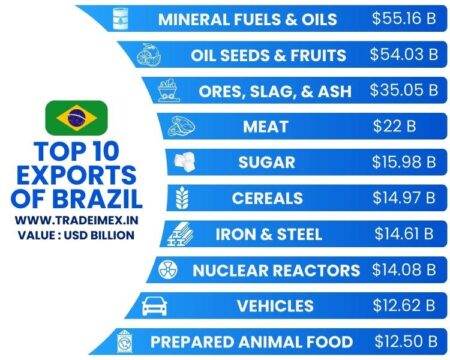 Discover Brazil’s Leading Exports, Imports, and Major Trade Partners