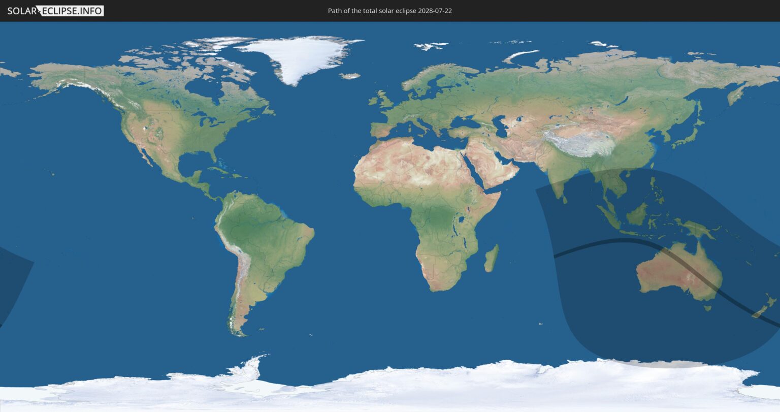 Total Solar Eclipse 2028: Your Ultimate Guide to Witnessing Totality in Australia and New Zealand