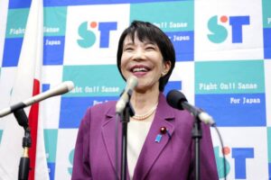 Japan’s First Female Governing-Party Leader Breaks Barriers as an Ultra-Conservative Trailblazer in a Male-Dominated Arena