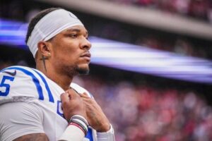 Anthony Richardson Injured Eye in Shocking Pregame Warmup Incident