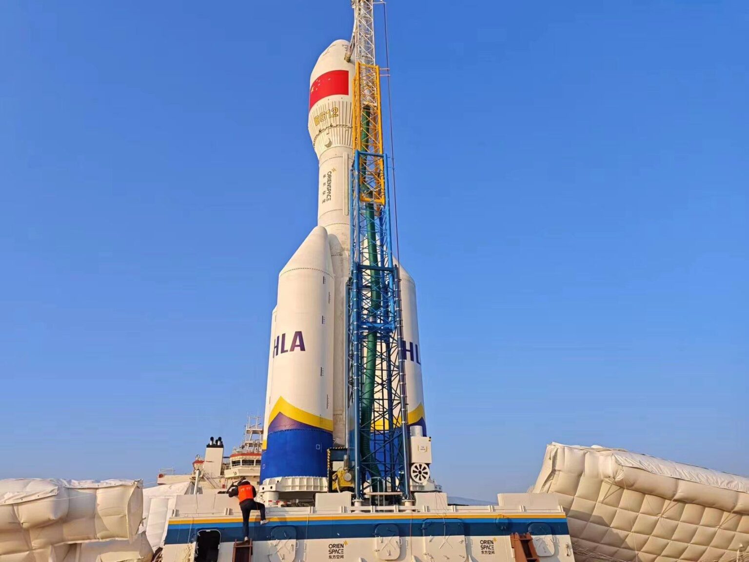 Experience the Thrilling Second Launch of China’s Record-Breaking Gravity-1 Rocket!