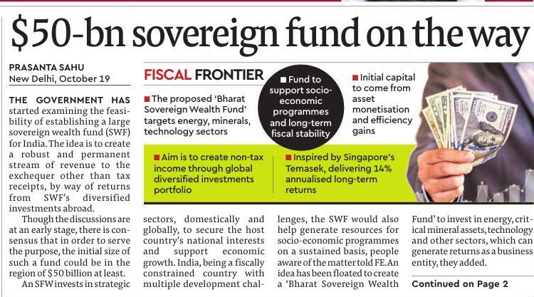 India’s $50 Billion Bharat Sovereign Wealth Fund: The Perfect Model and Its Real Challenges