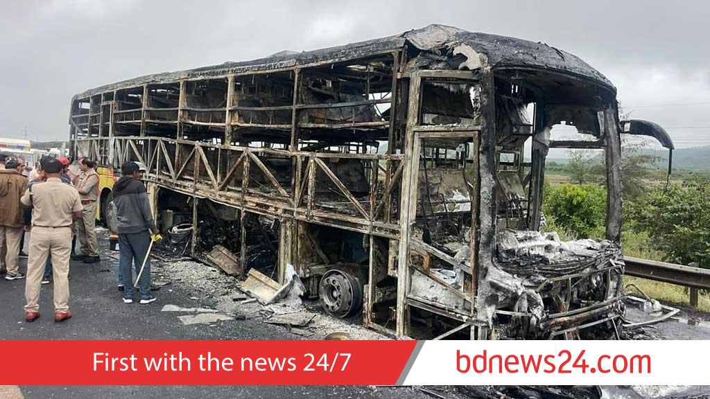 Hundreds of Smartphones Spark Massive Blaze in Devastating India Bus Fire Hundreds of Smartphones Spark Massive Blaze in Devastating India Bus Fire