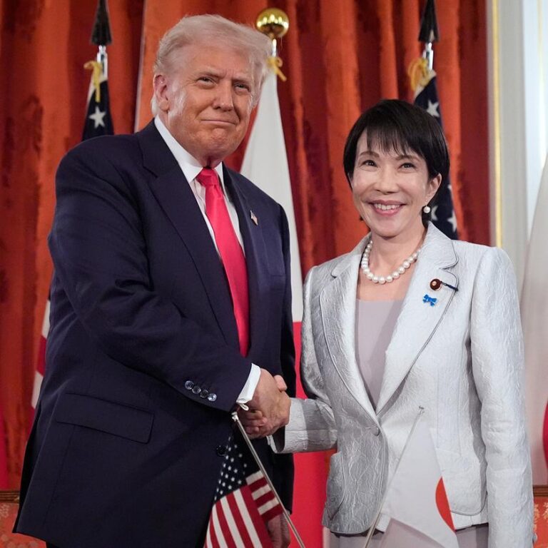 Trump Praises Troops and Champions Tariffs During Visit to US Carrier in Japan Trump Praises Troops and Champions Tariffs During Visit to US Carrier in Japan