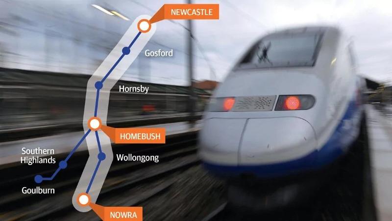 Sydney-Newcastle High-Speed Rail Project Gets Green Light, Aiming for 2037 Completion