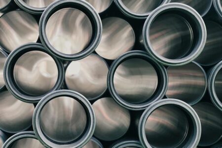 Massive Construction Pipe Towers 13 Meters Above Ground in Osaka, Captivating Onlookers